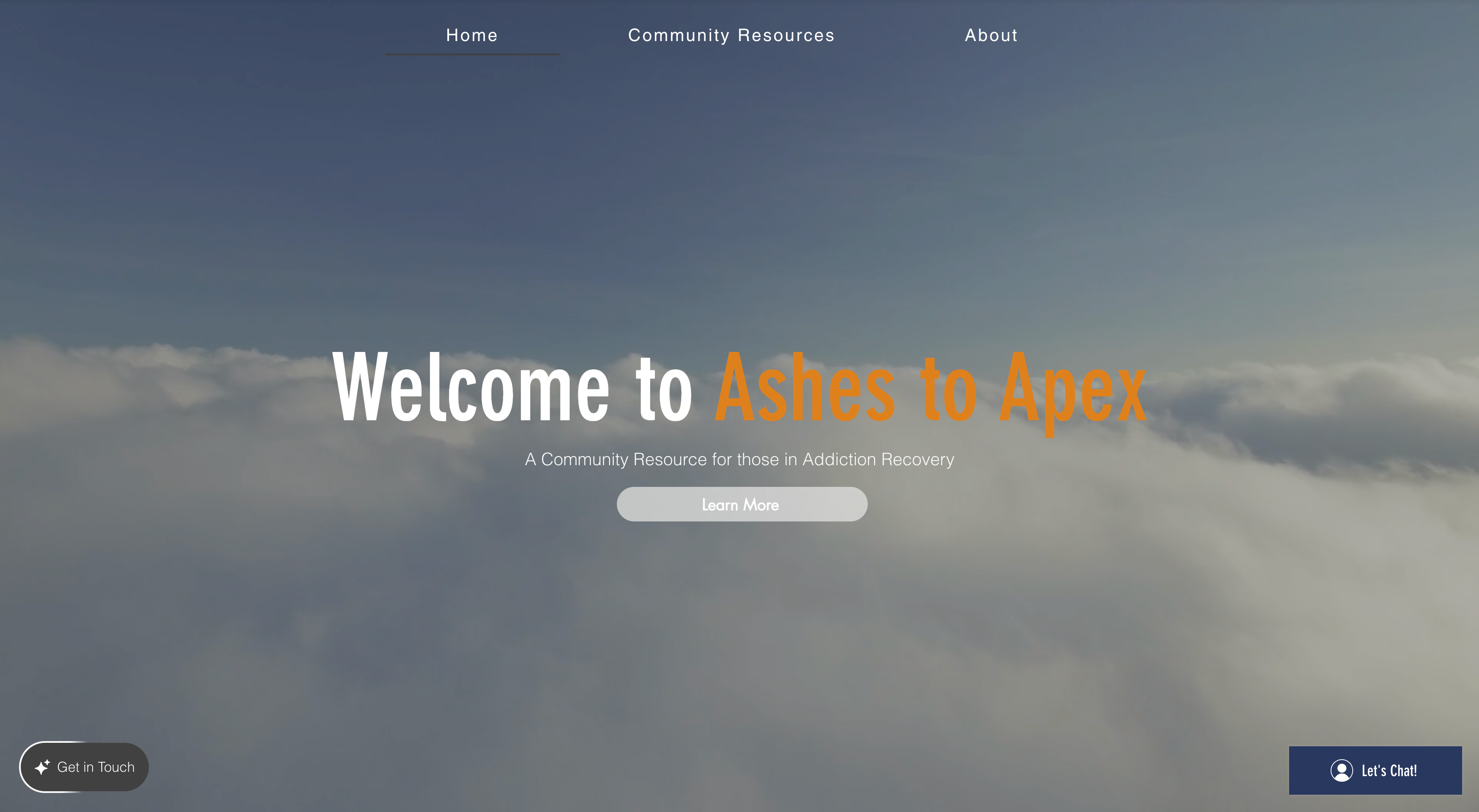 Screenshot of Website Made by Ethan Gibson